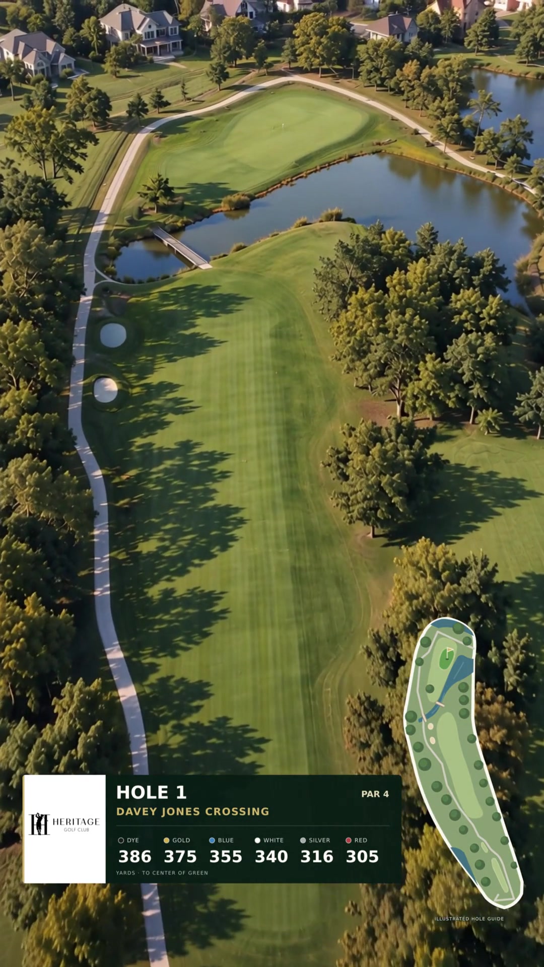 Heritage Golf Club concept film frame